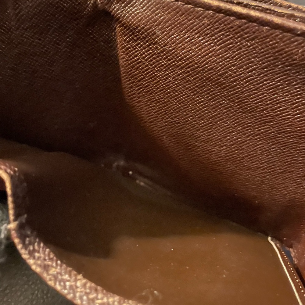 Louis Vuitton Dark Brown Wallet with Gold Button - Picture 5 of 8